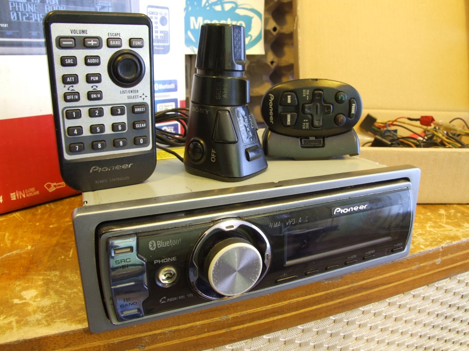 Магнітол Pioneer DEH-P85BT 2
