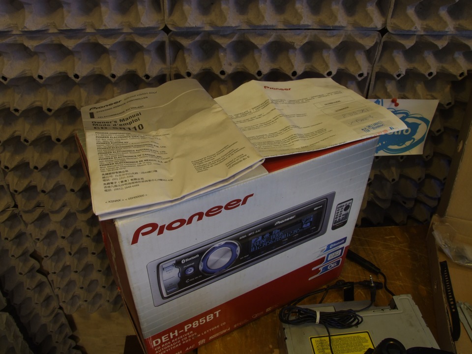 Магнітол Pioneer DEH-P85BT 3