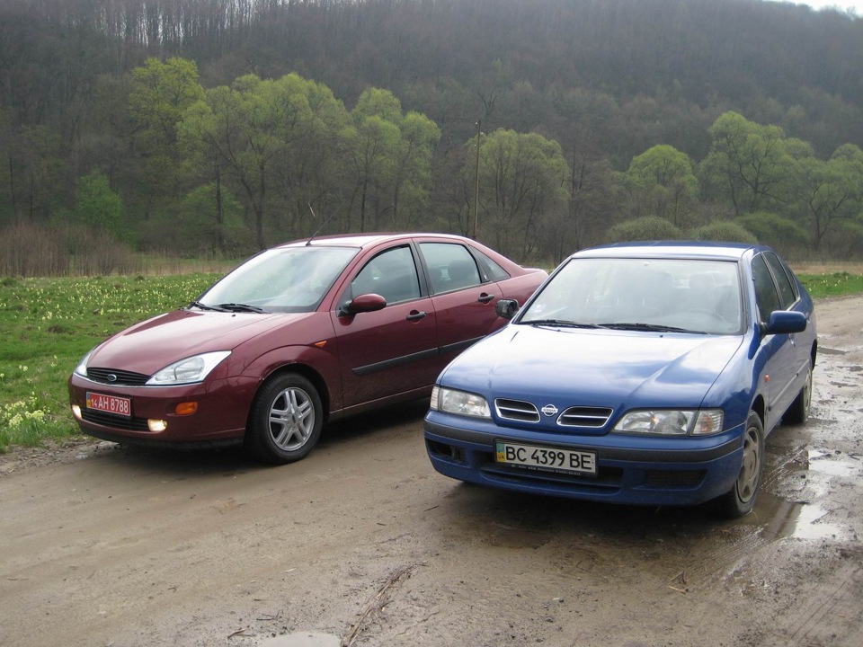 Nissan Primera VS Ford Focus 1