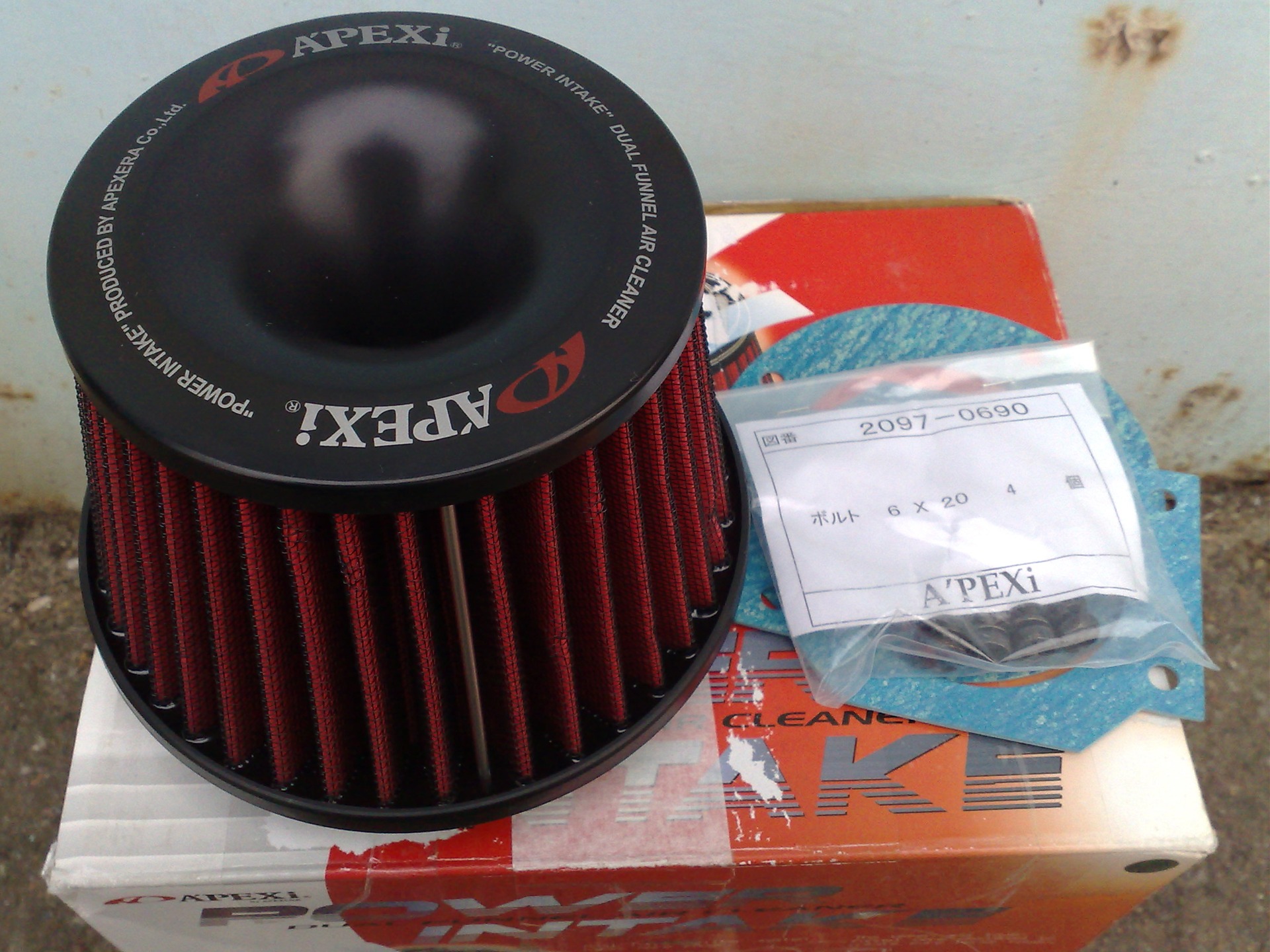 Greddy MSS та фільтр Apexi Power Intake 4