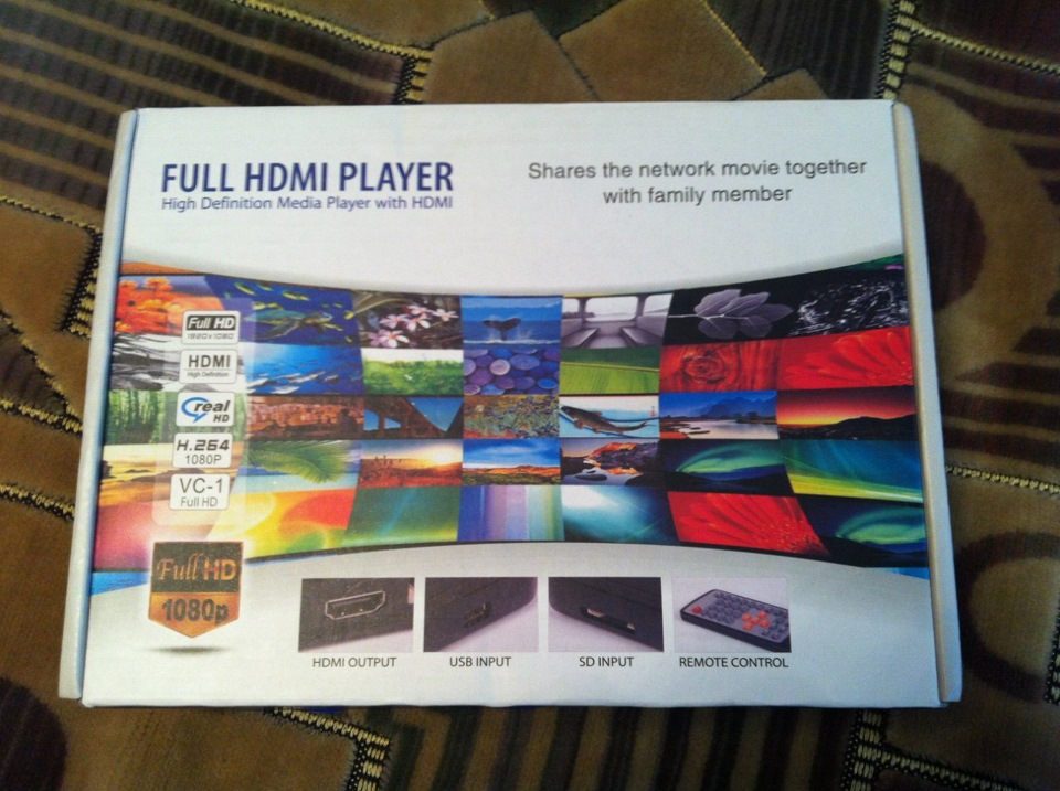 Hd media player до штатного екрану 2