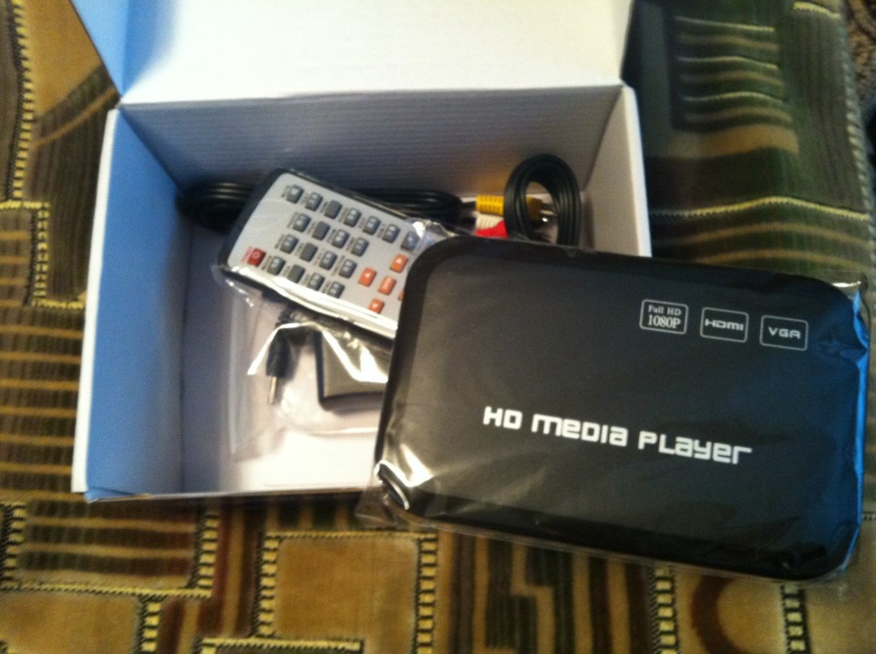 Hd media player до штатного екрану 3