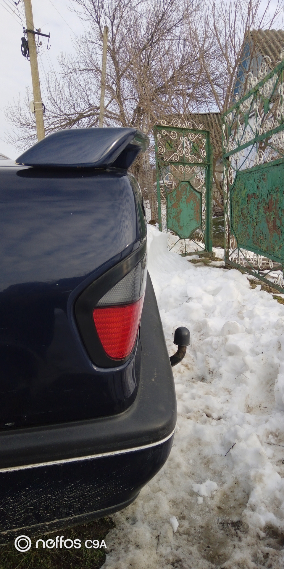 Спойлер від Audi 80 на Nissan Primera p10 2