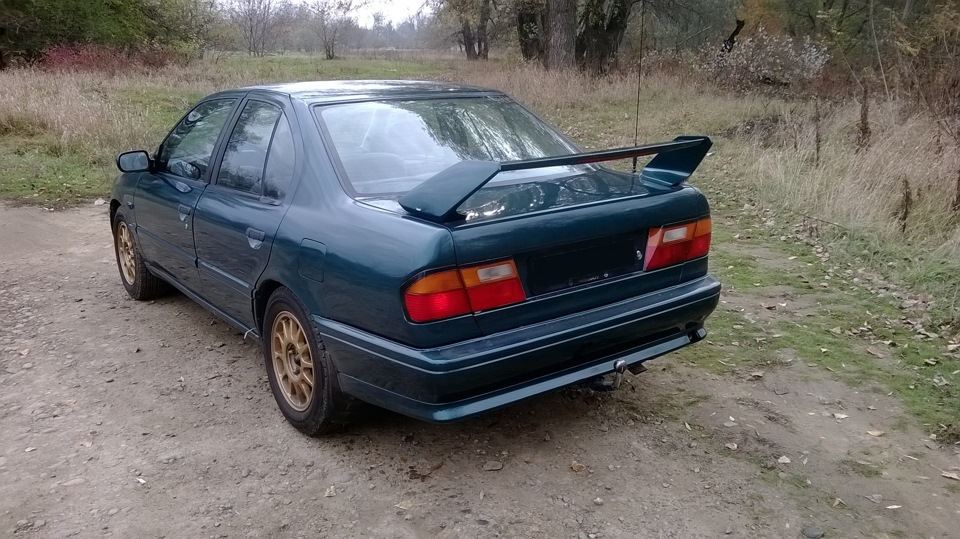 Спойлер багажника Nissan Primera p10 4