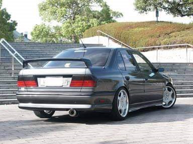 Спойлер багажника Nissan Primera p10 5