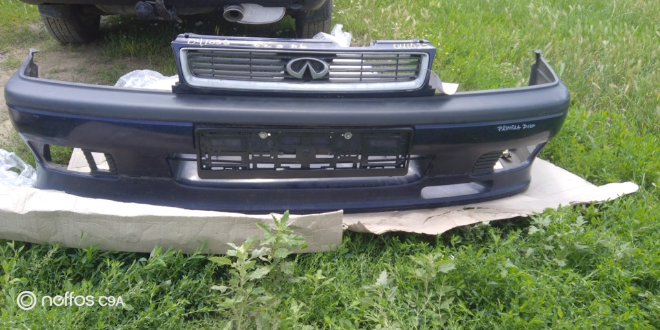 Зібрав ніштяки) Грати Infiniti g20 і бампер 1