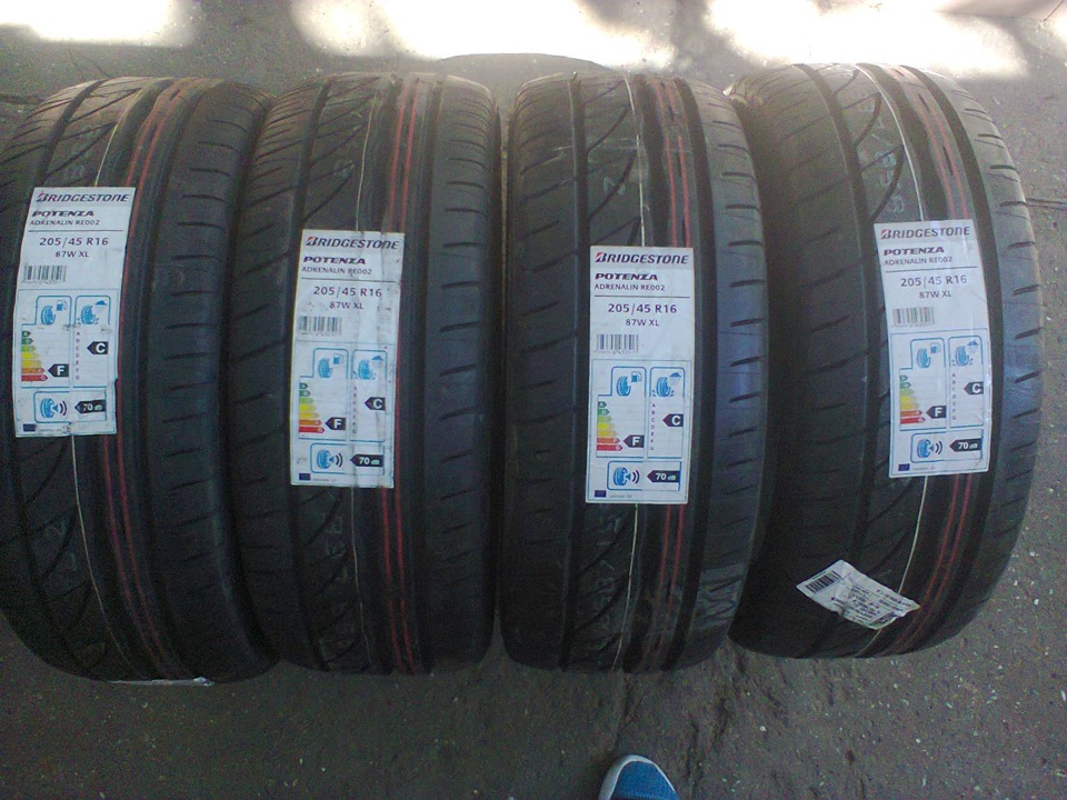 Диски CR-07 та Bridgestone Potenza RE002 3