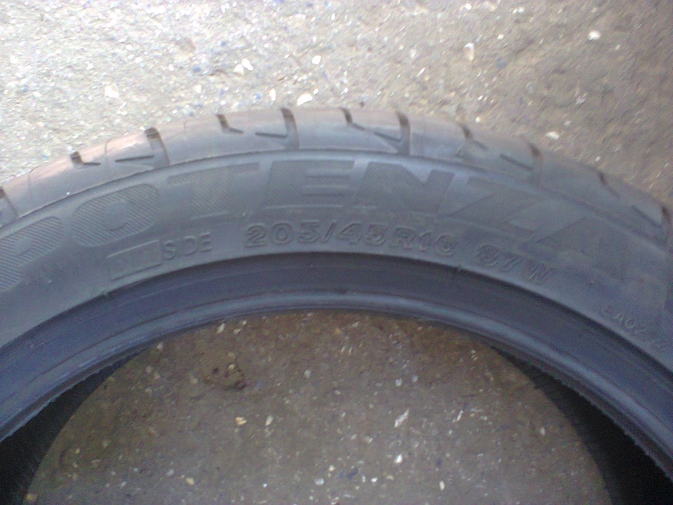 Диски CR-07 та Bridgestone Potenza RE002 5