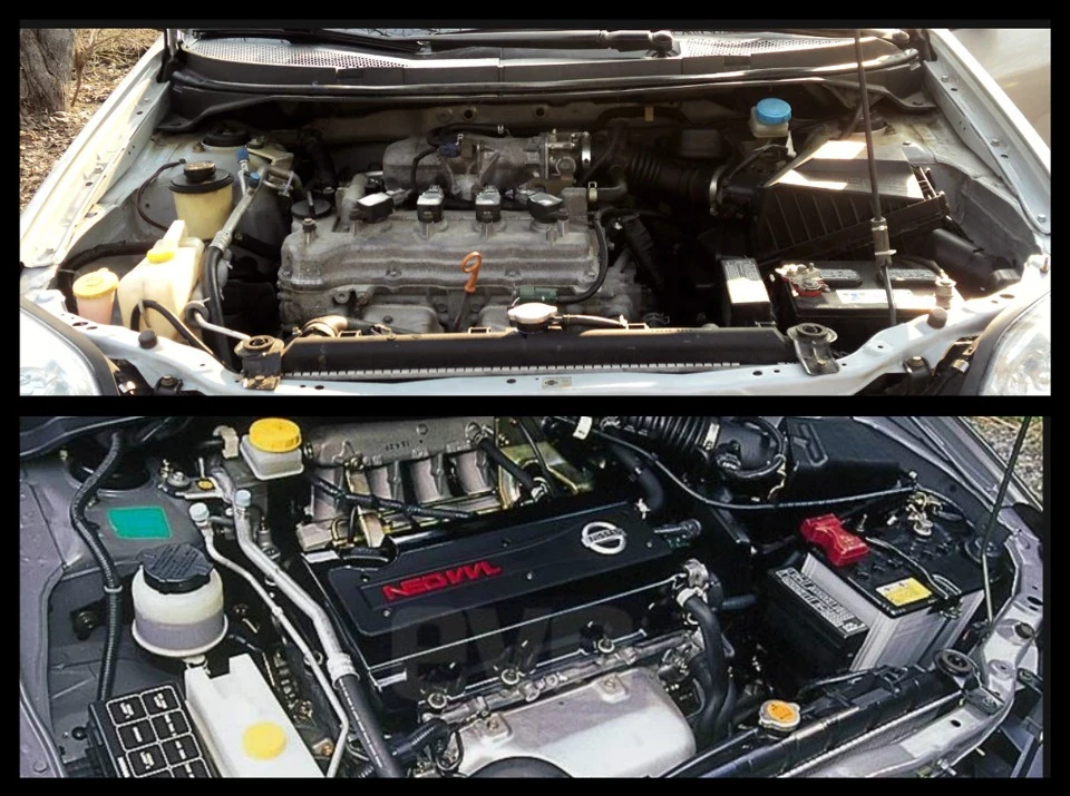 sr20ve і дуже цікавий вихлоп