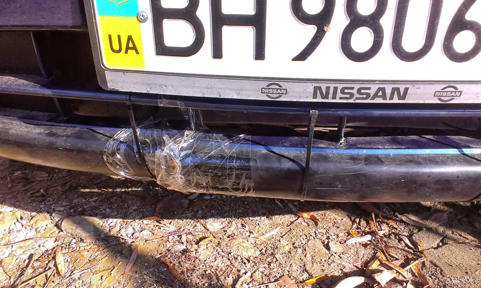 Поламався бампер передній