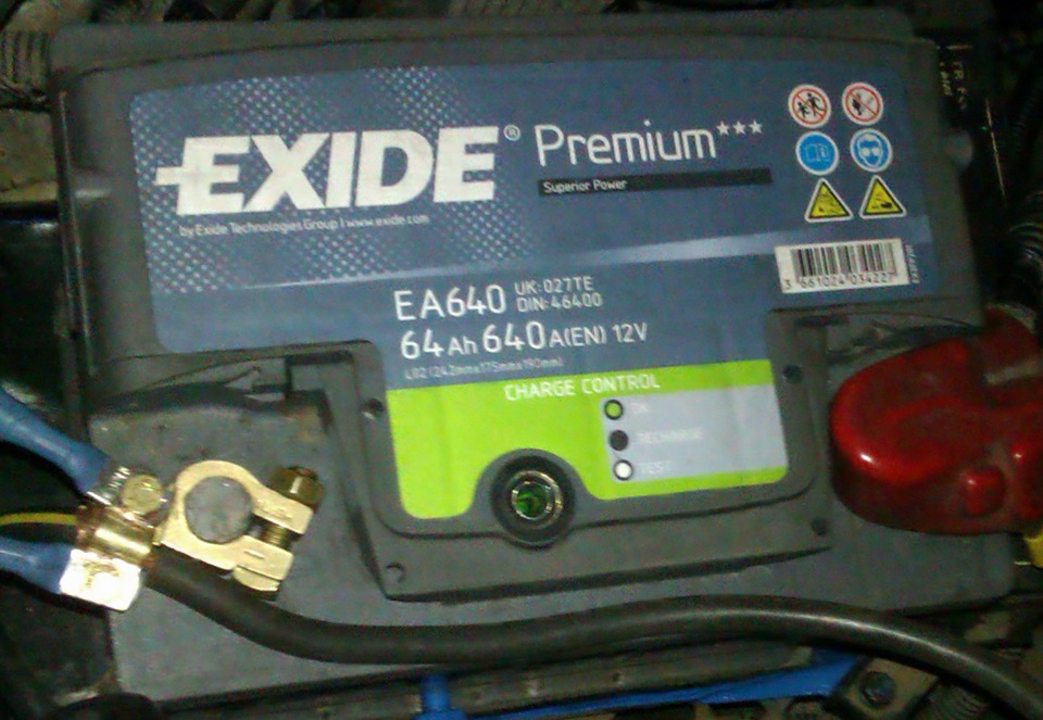 Розмінусування своїми руками 20Ga Cuprum Cable та АКБ EXIDE Premium 64Ah 5