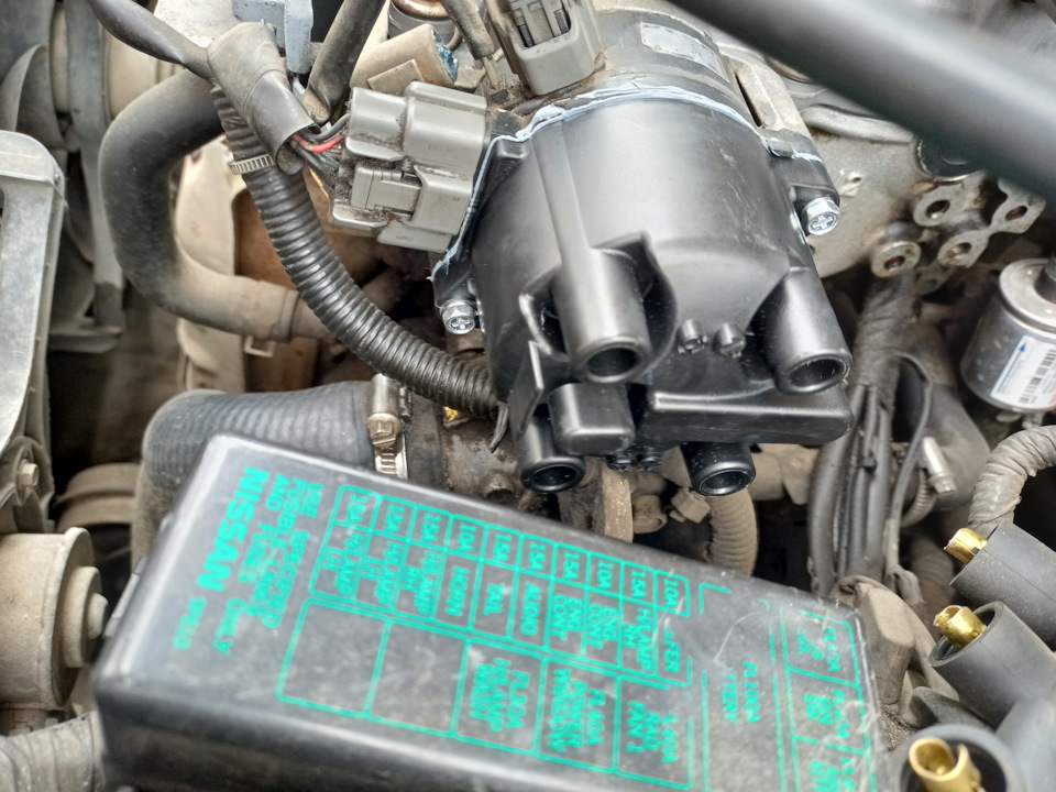Заміна кришки трамплера, і бігунка sr20de 5