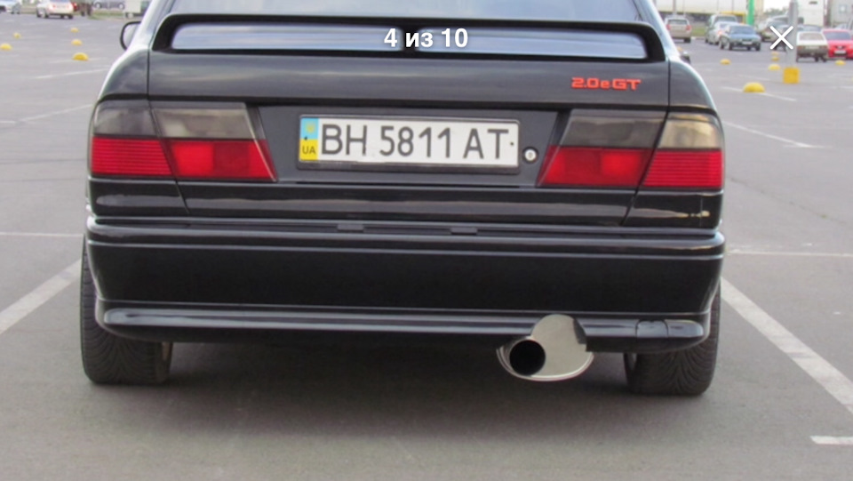 Задній бампер GT 2