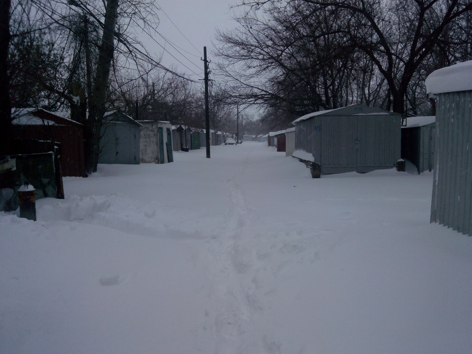 Передній бампер. Зимовий варіант. 1