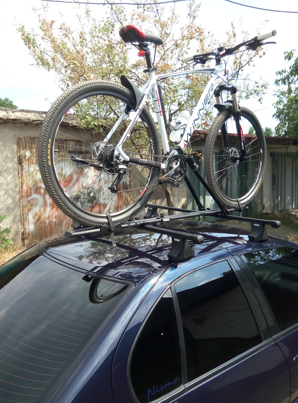 Кріплення велосипеда thule 4