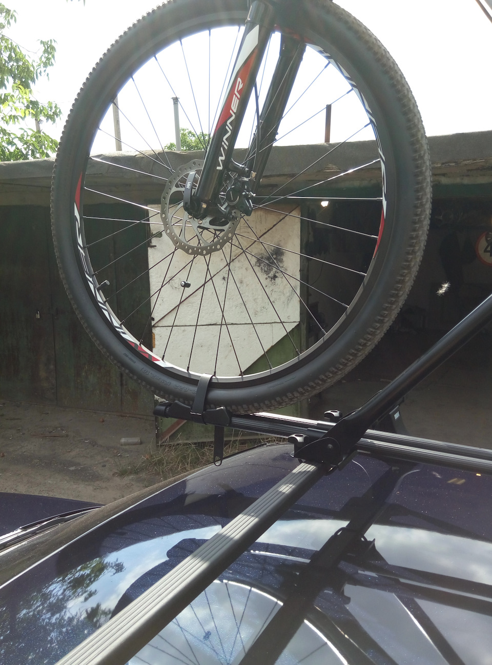 Кріплення велосипеда thule 5