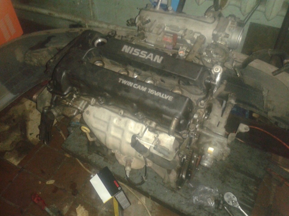 Розбір двигуна SR20DE GT 150 сил. 1