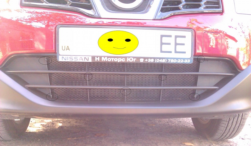 Сітка в бампер 1