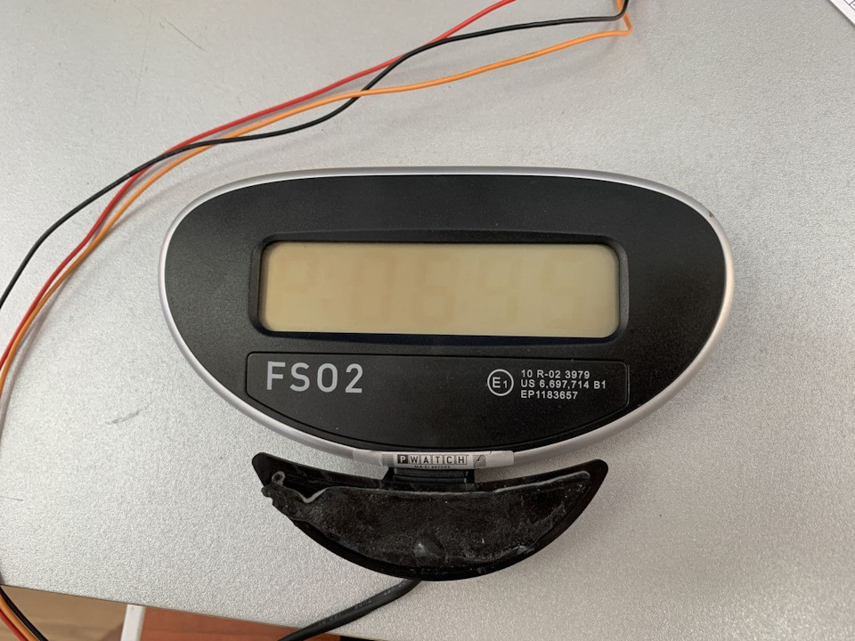 Годинник Brugervejledning P-watch FS02 2
