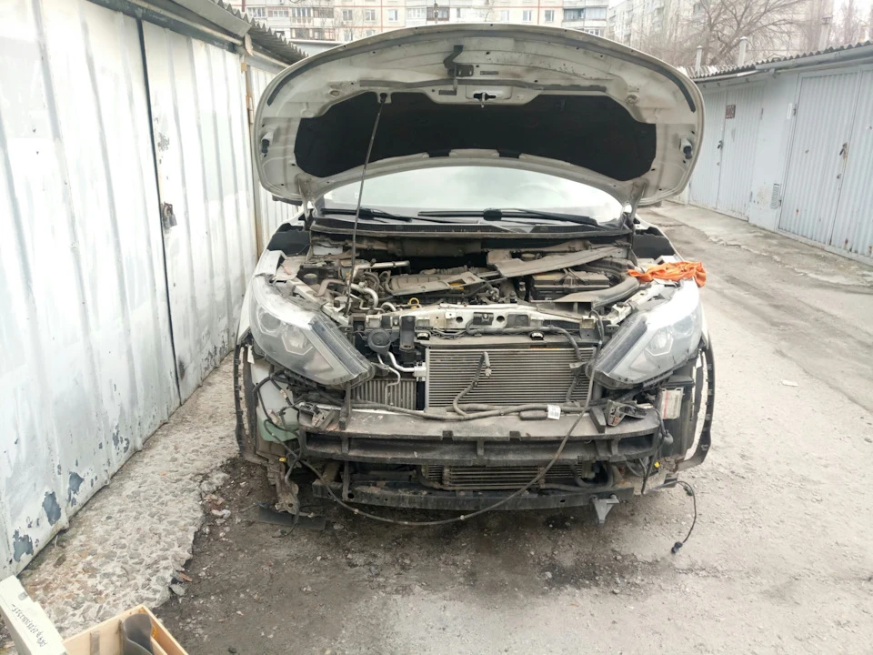 Nissan j11 після кучугур, самостійний ремонт