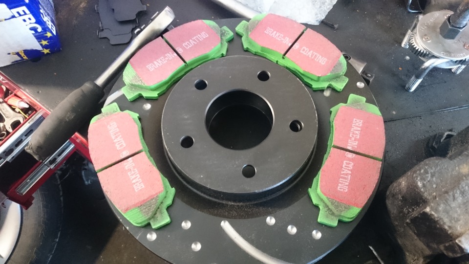 38. Тормозні диски та колодки EBC Brakes! 3