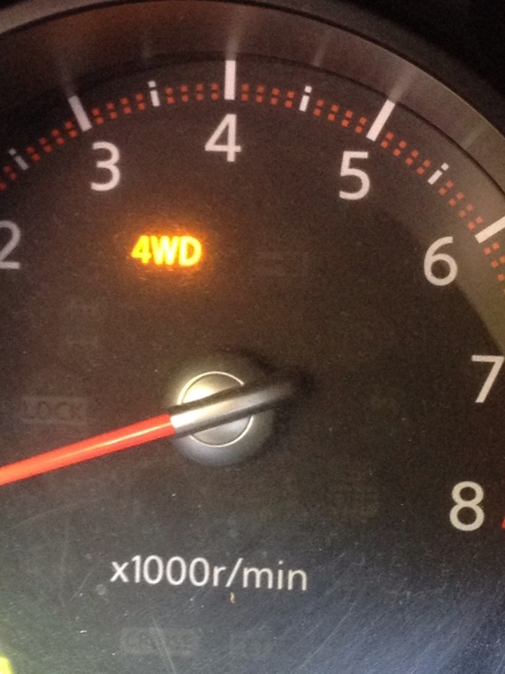 Горить 4wd! Що робити? 1