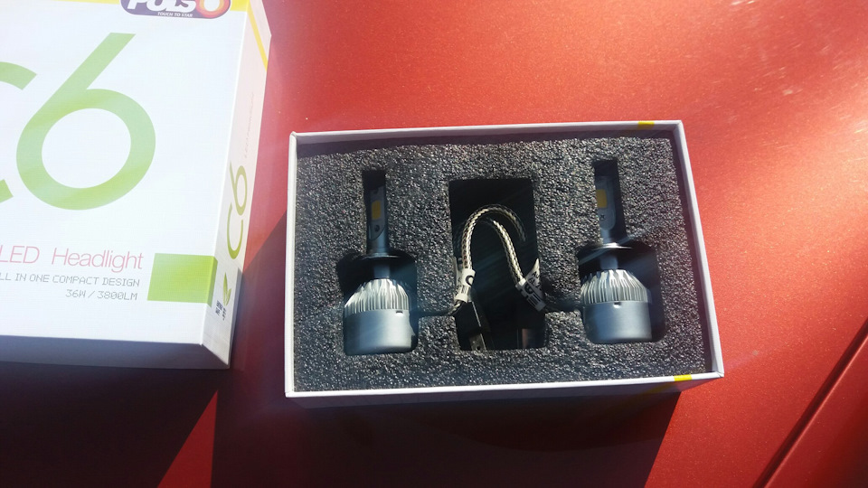 УСТАНОВКА LED ЛАПОЧОК 1