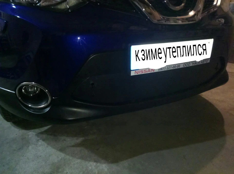 зимовий захист радіатора