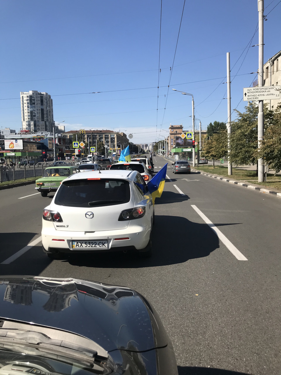 Автопробіг у Харкові на честь Дня незалежності 1