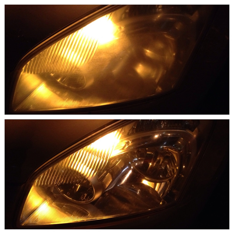 Поліровка Фар пастою Farecla G3, G6, G10 на Nissan Qashqai 1