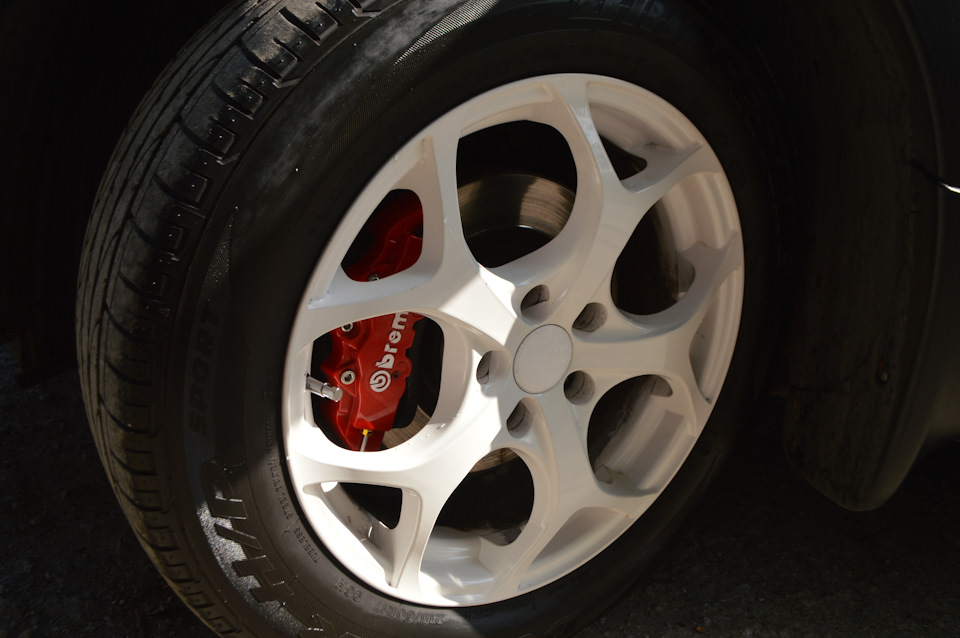 Накладки на супорти Brembo 2