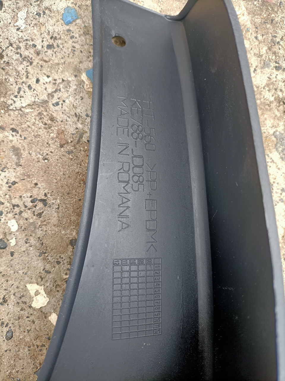 Модельні бризковики Qashqai j10 4