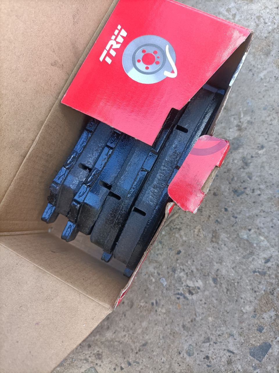 Нові передні гальмівні диски Brembo+колодки TRW+посилення стійки стабілізатора Autostorm 4