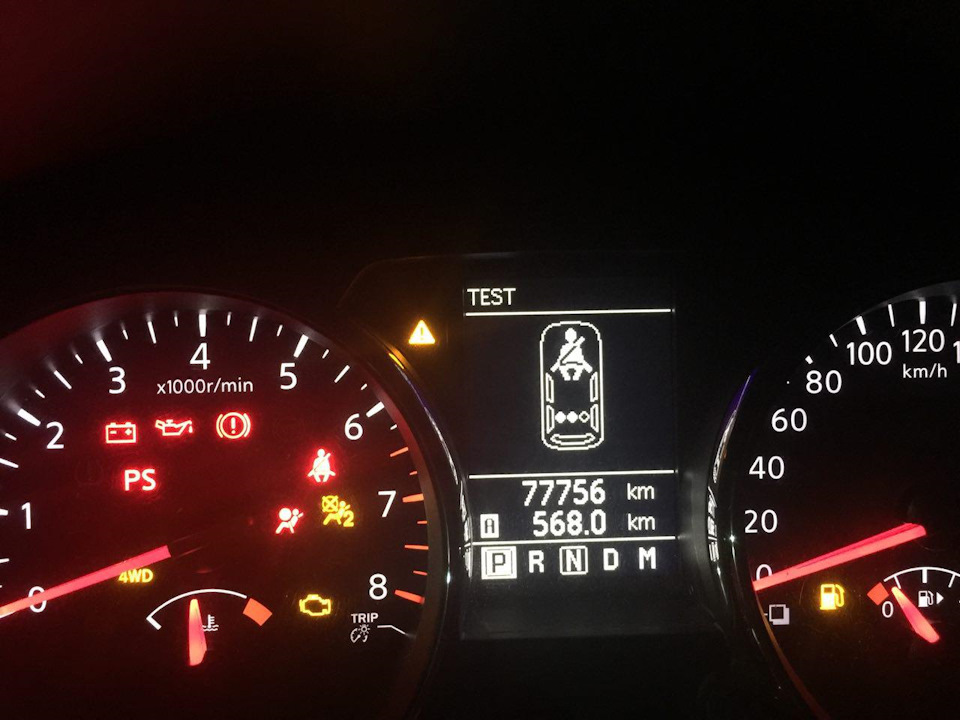 Тест панелі приладів j10 1