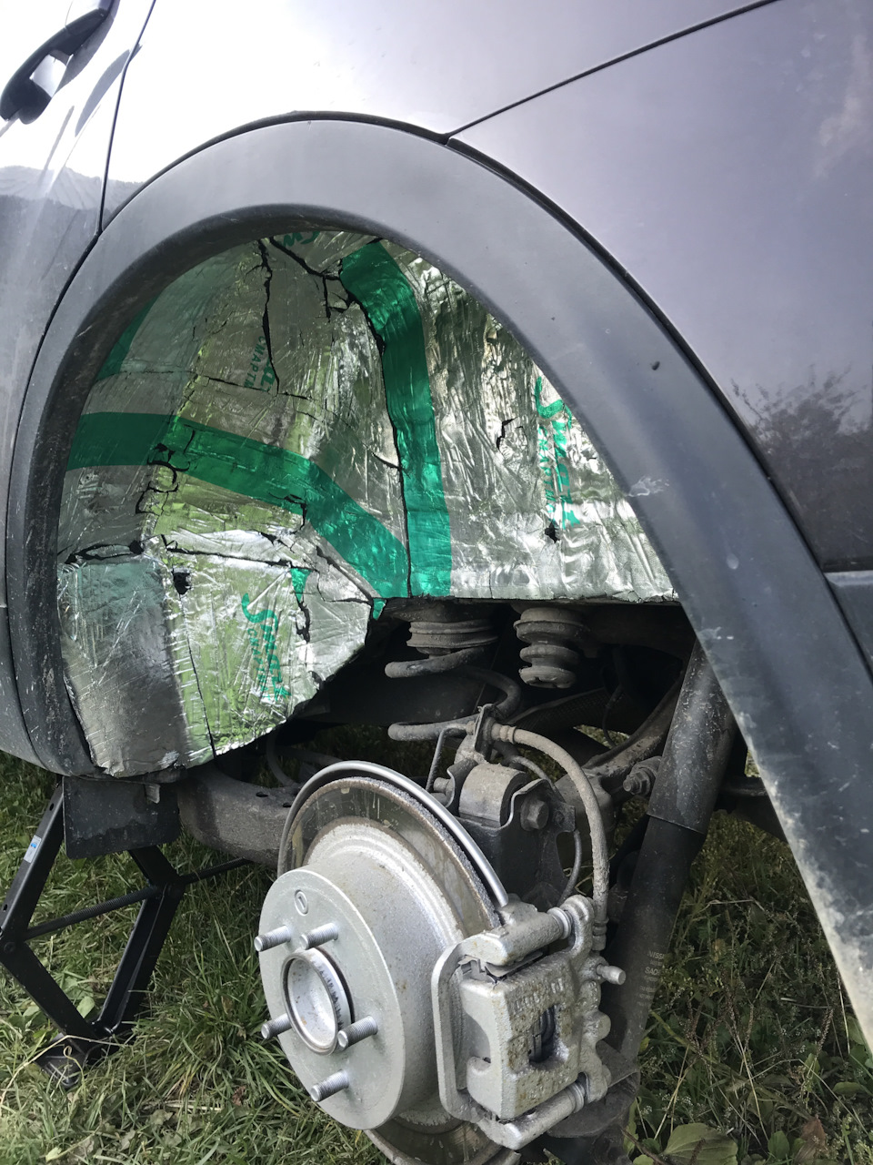 Зовнішня віброізоляція задніх арок 2