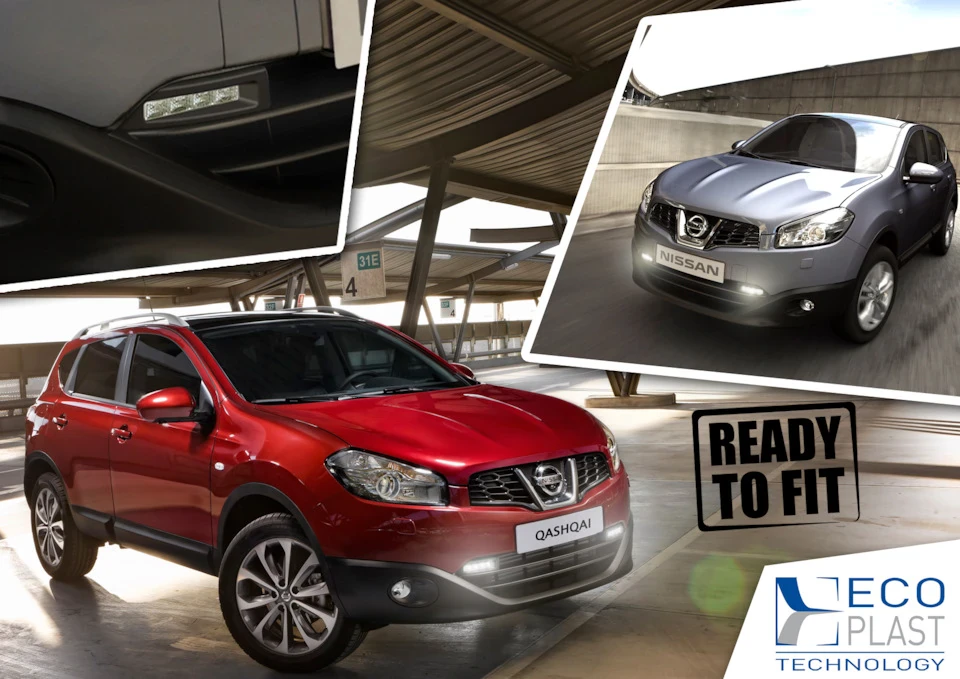 Qashqai J10 UA - LED дод. фари Лідер S13-35W вибір місця встановлення