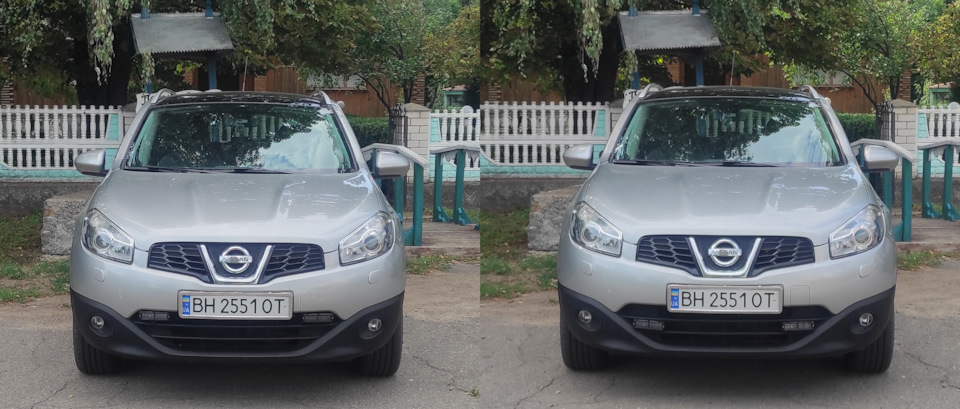 Qashqai J10 UA - LED дод. фари Лідер S13-35W вибір місця встановлення 2