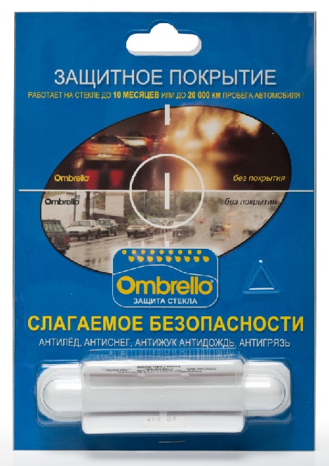 Антидощ на скло 1