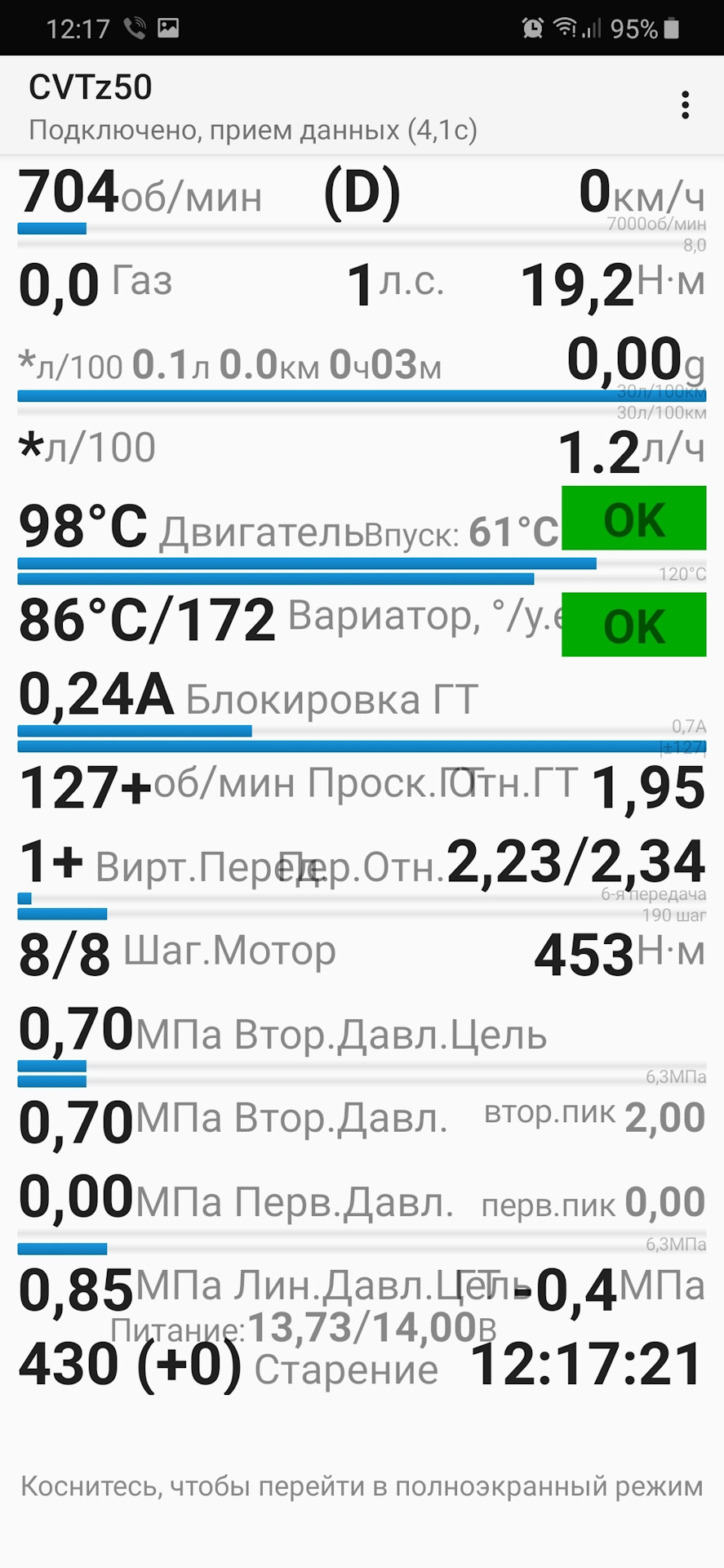 Помилка варіатора 4