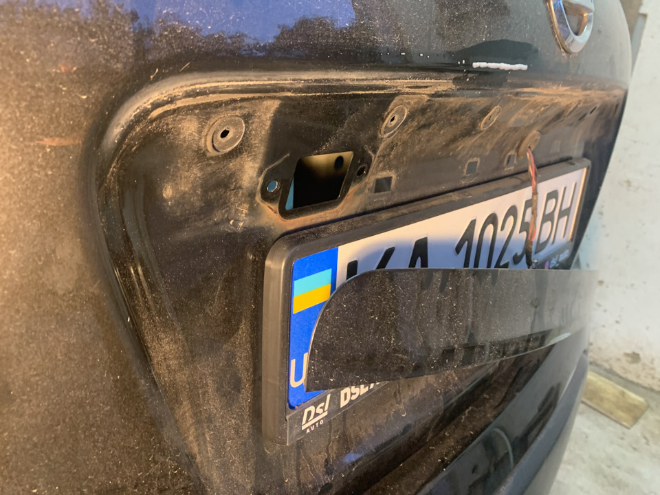 Ремонт кріплення камери заднього виду 2