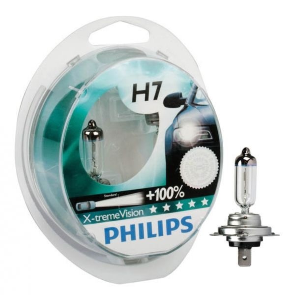 Нові лампи ближнього світла Philips H7 X-treme Vision 12972XVS2 1