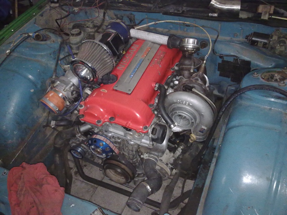 Інсайд SR20DET в моторний відсік 4