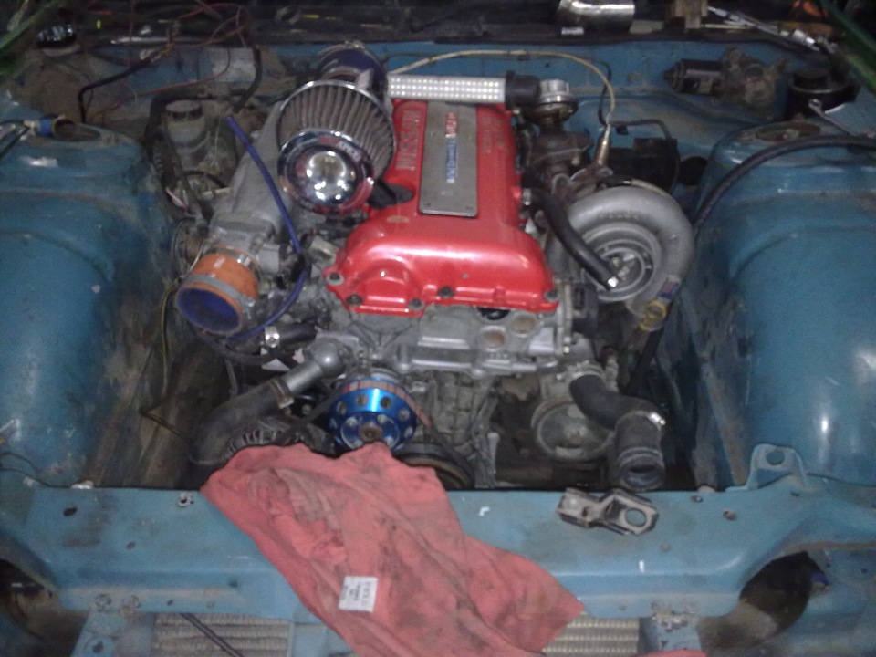 Інсайд SR20DET в моторний відсік 5