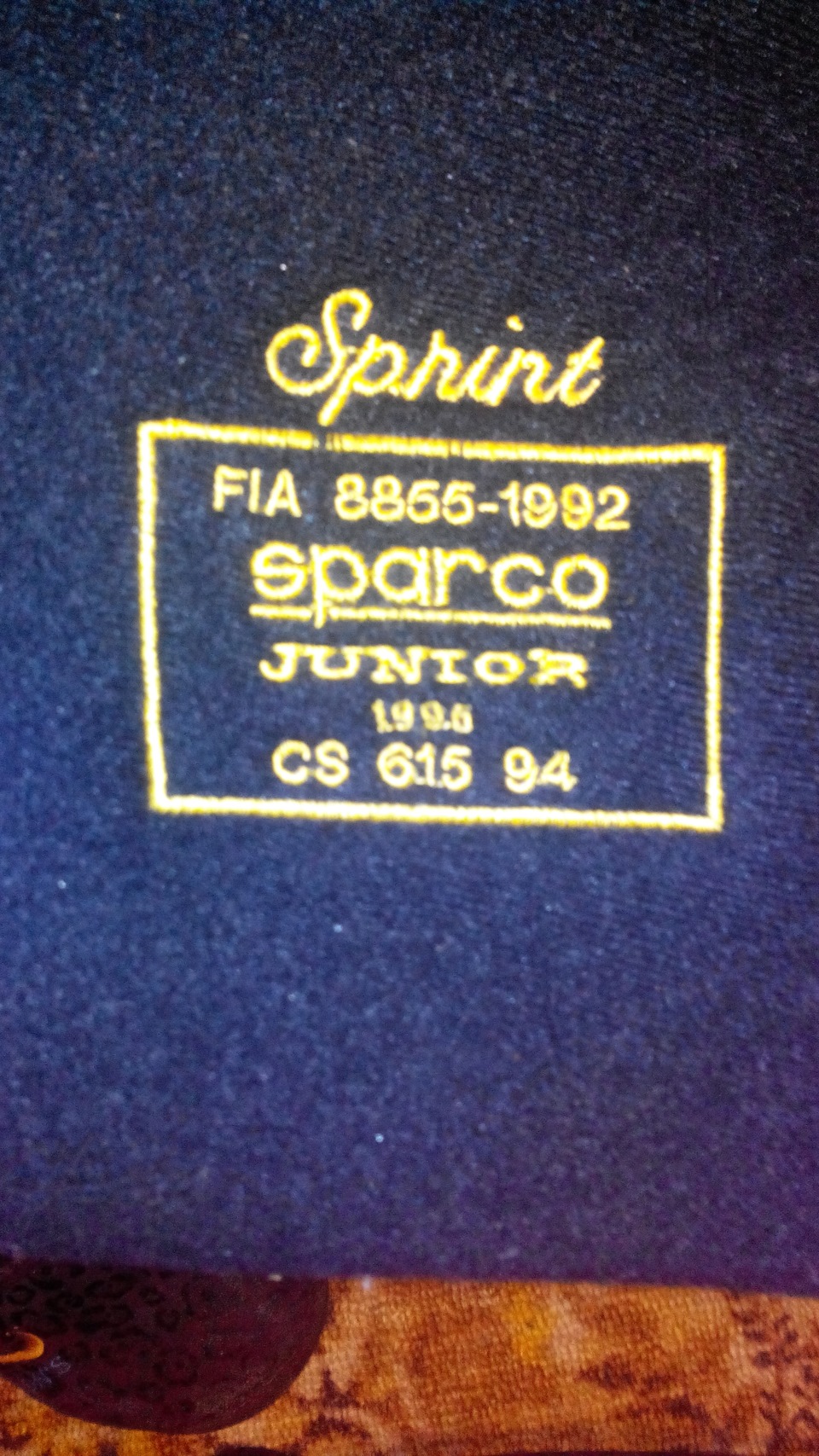 SPARCO JUNIOR 1