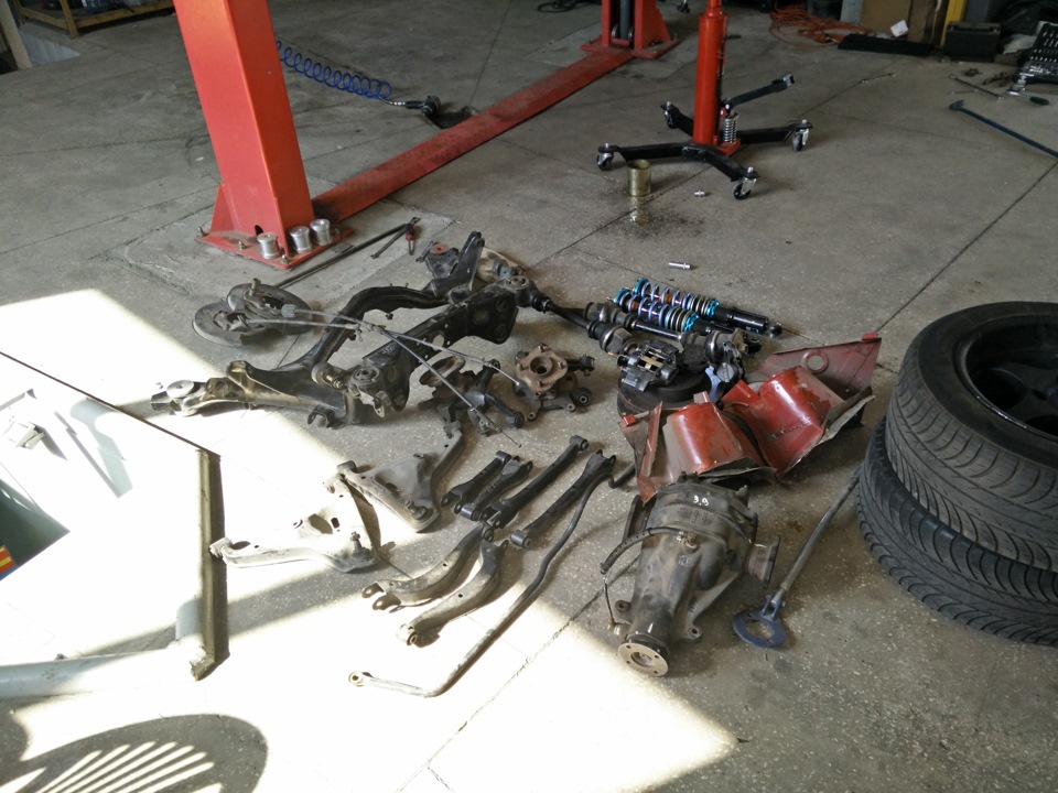 Свап задньої підвіски від S13 2
