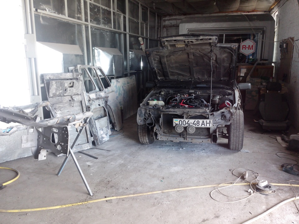 Відновлення рамки радіатора. Встановлення радіатора з 200SX(CA18DET). 3
