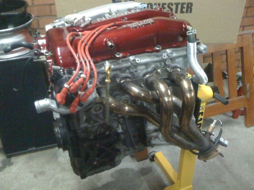 Nissan Skyline AUTECH track car, Powered by sr20de