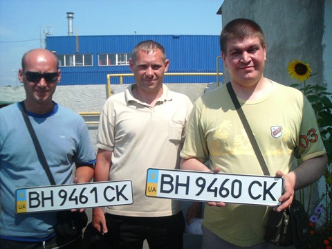 Постановка на облік та поїздка на зліт праворульних машин Одеси 4