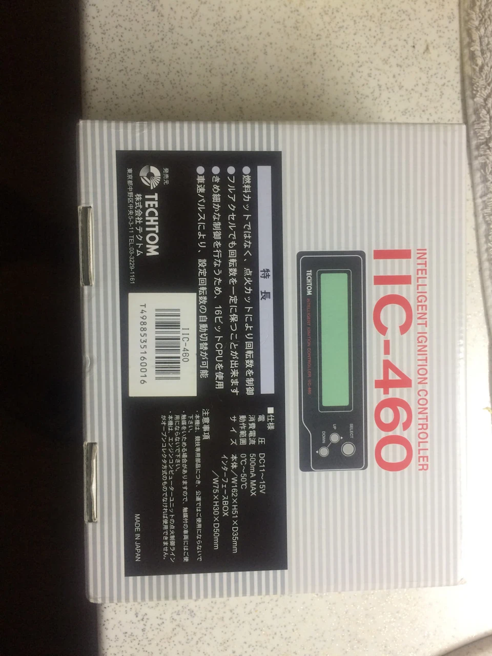 Лаунч Контроль Techtom IIC460