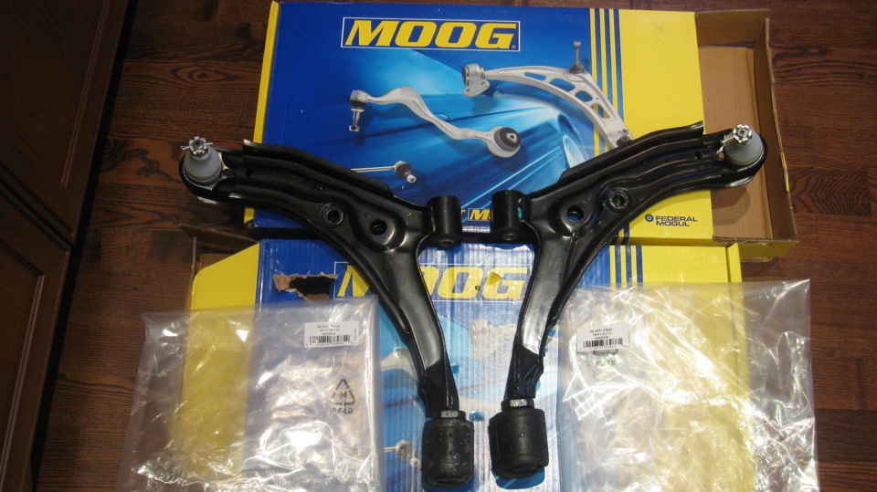 Важелі передньої підвіски Moog - подивимося як ходять 1